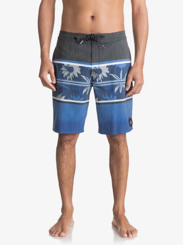 quiksilver, SWELL VISION PRINT BEACHSHORT, BLACK (kvj6) 0 SWELL VISION PRINT BEACHSHORT EQYBS03774 Quiksilver