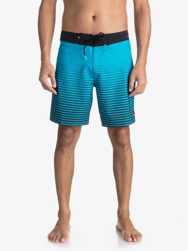 quiksilver, Highline Sound Wave 18" - Boardshort da Uomo, ATOMIC BLUE (bmm6) 0 Highline Sound Wave 18" - Boardshort da Uomo EQYBS03856 Quiksilver