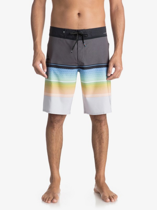 quiksilver, Highline Slab 20" - Board Shorts for Men, VINTAGE INDIGO (byl6) 0 Highline Slab 20" - Board Shorts for Men Blue EQYBS03858 Quiksilver