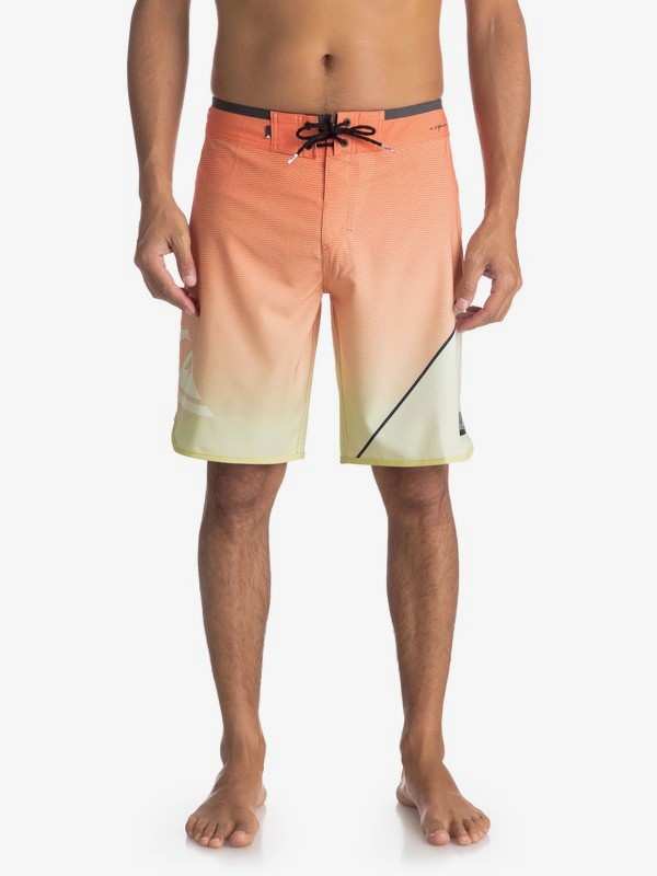quiksilver, Highline New Wave 20" - Board Shorts for Men, CADMIUM (nhj6) 0 Highline New Wave 20" - Board Shorts for Men Orange EQYBS03861 Quiksilver