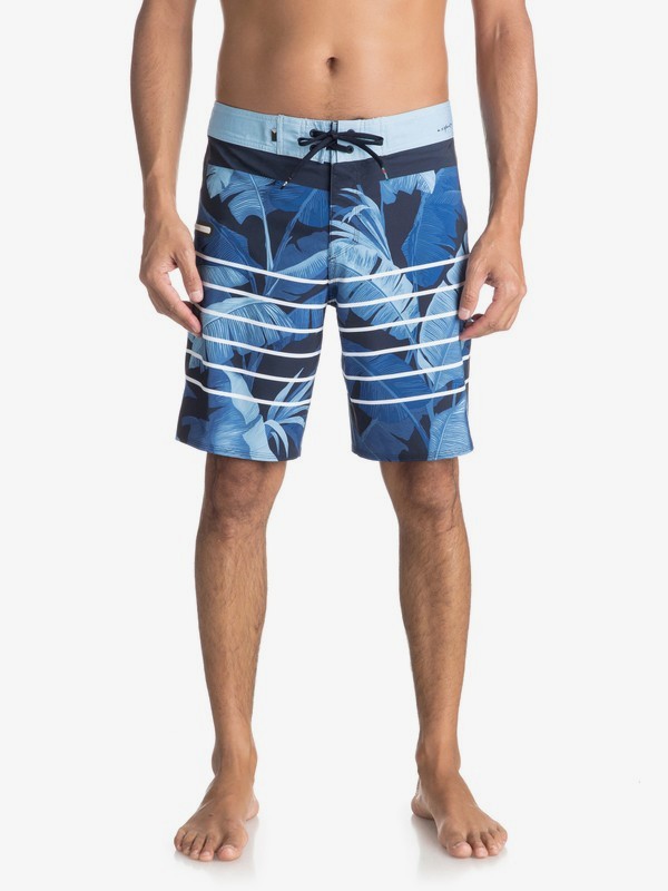quiksilver, Highline Island Time 19" - Boardshort, NAVY BLAZER (byj6) 0 Highline Island Time 19" - Boardshort Blue EQYBS03897 Quiksilver
