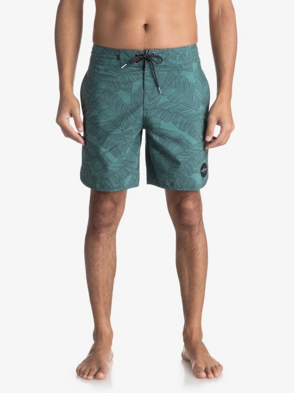 quiksilver, Variable 18" - Beachshort para Hombre, MALLARD GREEN (gqn6) 0 Variable 18" - Beachshort para Hombre Verde EQYBS03907 Quiksilver
