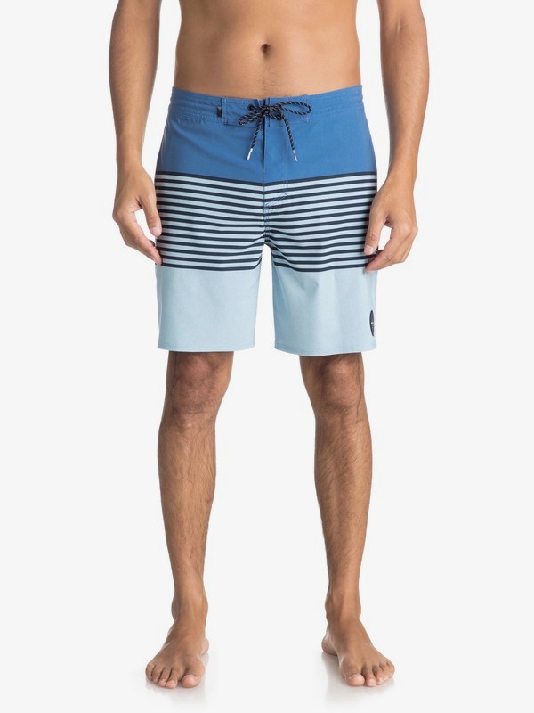 quiksilver, Revolution 18" - Beachshort para Hombre, DUSK BLUE (bhc6) 0 Revolution 18" - Beachshort para Hombre Azul EQYBS03912 Quiksilver