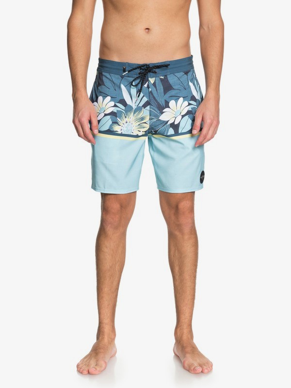 quiksilver, Country Vibes 18" Beach Shorts, REAL TEAL (bpr6) 0 Country Vibes 18" Beach Shorts Blue EQYBS03962 Quiksilver