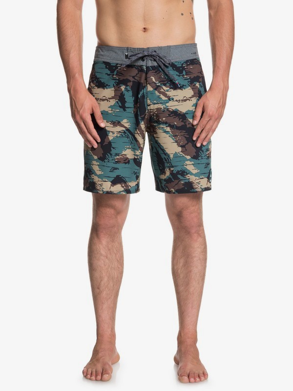quiksilver, Highline Variable 18" - Boardshorts para Hombre, MALLARD GREEN (gqn6) 0 Highline Variable 18" - Boardshorts para Hombre Verde EQYBS03996 Quiksilver