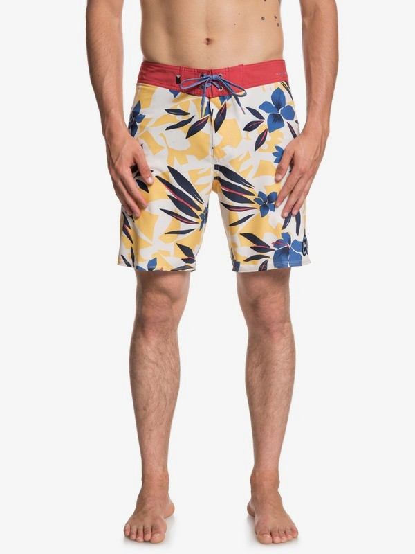 quiksilver, Highline Variable 18" - Boardshorts para Hombre, BIRCH (wdw6) 0 Highline Variable 18" - Boardshorts para Hombre Blanco EQYBS03996 Quiksilver
