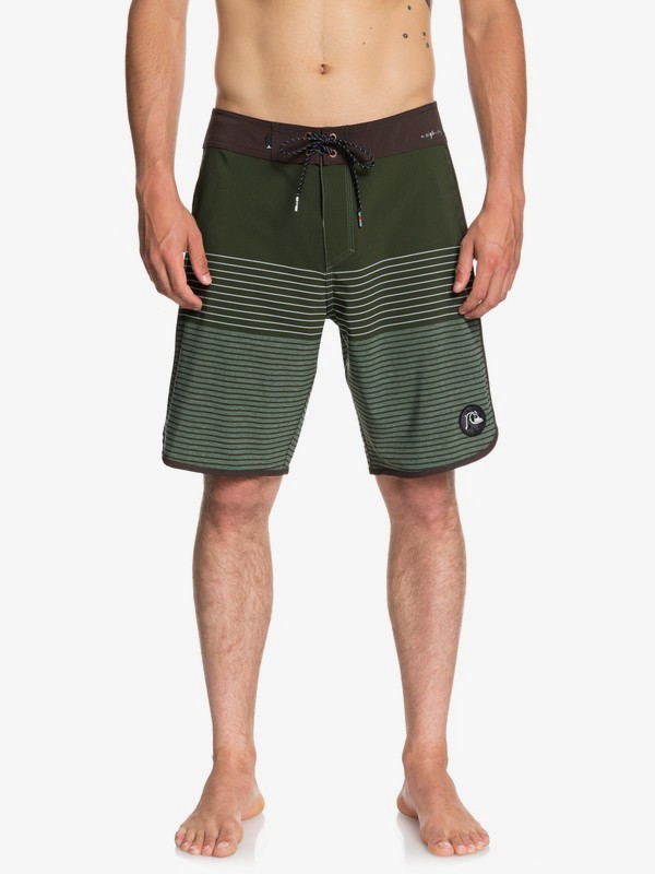 quiksilver, Highline Tijuana Scallop 20" Boardshorts, THYME (cqy0) 0 Highline Tijuana Scallop 20" Boardshorts Brown EQYBS03998 Quiksilver