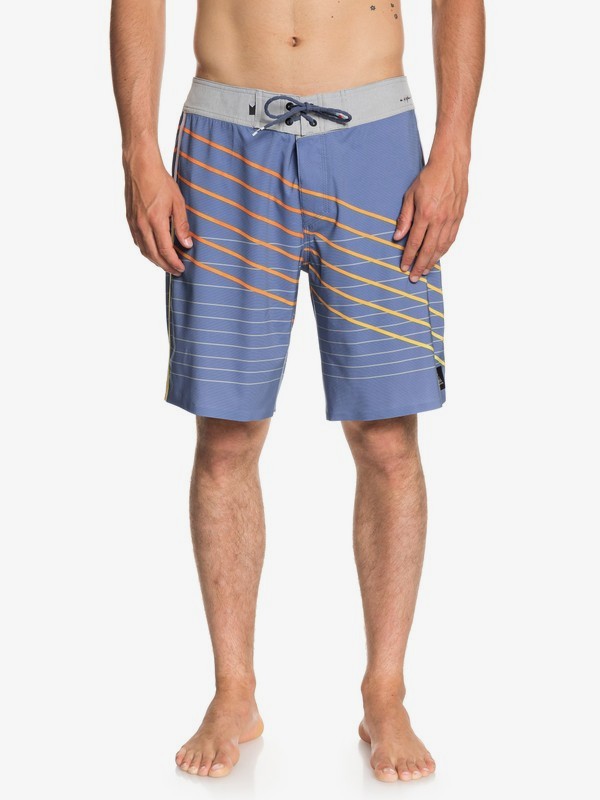 quiksilver, Highline Shibori Slash 19" - Board Shorts for Men, BIJOU BLUE (bng6) 0 Highline Shibori Slash 19" - Board Shorts for Men Blue EQYBS04013 Quiksilver