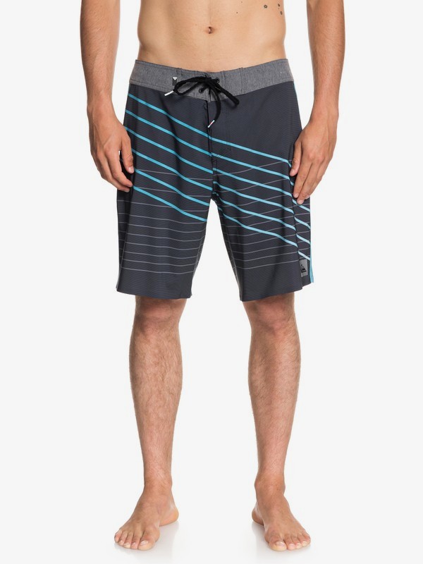 quiksilver, Highline Shibori Slash 19" Boardshorts, BLACK (kvj6) 0 Highline Shibori Slash 19" Boardshorts Black EQYBS04013 Quiksilver