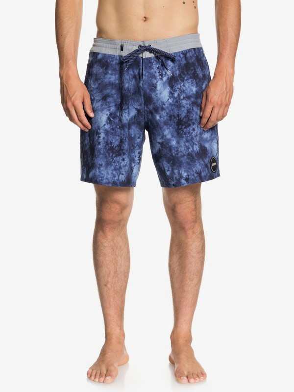 quiksilver, Baja Acid 18" - Beach Shorts for Men, MEDIEVAL BLUE (bte6) 0 Baja Acid 18" - Beach Shorts for Men Blue EQYBS04023 Quiksilver