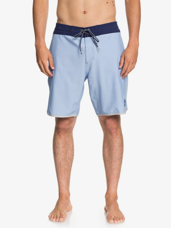 quiksilver, Alta 19" Beachshorts, SILVER LAKE BLUE (bjq0) 0 Alta 19" Beachshorts Blue EQYBS04026 Quiksilver
