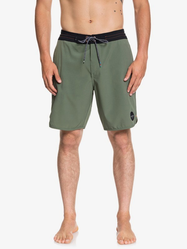 quiksilver, Alta 19" Beachshorts, THYME (cqy0) 0 Alta 19" Beachshorts Brown EQYBS04026 Quiksilver
