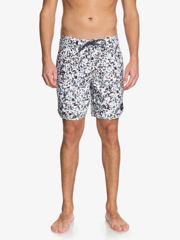 quiksilver, Variable 18" Beach Shorts, WHITE (wbb6) 0 Variable 18" Beach Shorts White EQYBS04035 Quiksilver