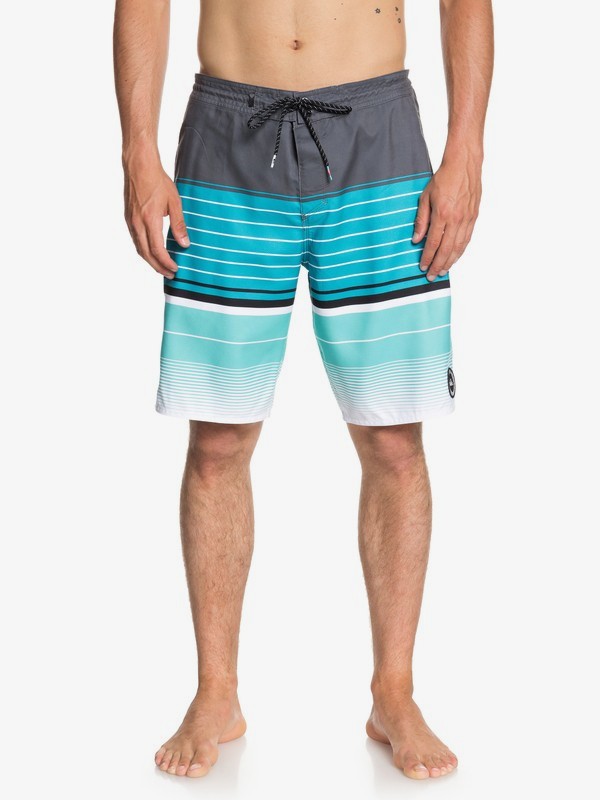 quiksilver, Swell Vision 20" Beach Shorts, IRON GATE (kzm6) 0 Swell Vision 20" Beach Shorts Black EQYBS04037 Quiksilver