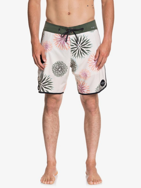 quiksilver, Highline Okinawa Scallop 18" Boardshorts, BIRCH (wdw6) 0 Highline Okinawa Scallop 18" Boardshorts White EQYBS04043 Quiksilver