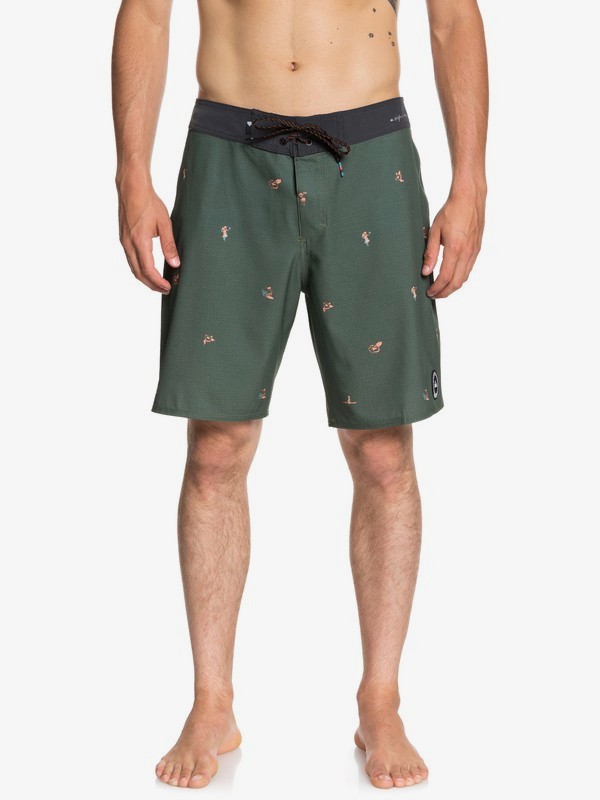 quiksilver, Highline Variable 19" Boardshorts, THYME (cqy6) 0 Highline Variable 19" Boardshorts Brown EQYBS04048 Quiksilver