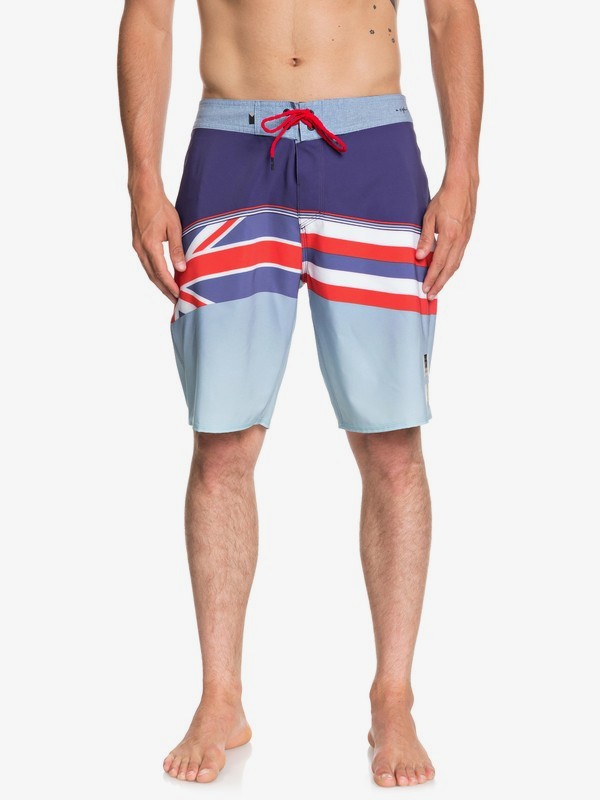 quiksilver, Highline Hawaii Serious 20" Boardshorts, MEDIEVAL BLUE (bte6) 0 Highline Hawaii Serious 20" Boardshorts Blue EQYBS04053 Quiksilver