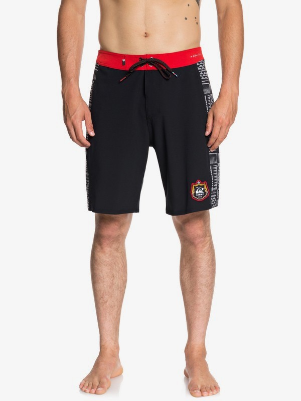 quiksilver, Highline Hawaii Arch 19" Boardshorts, BLACK (kvj6) 0 Highline Hawaii Arch 19" Boardshorts Black EQYBS04055 Quiksilver