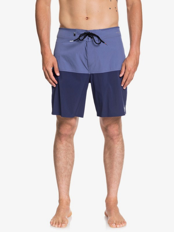 quiksilver, Highline 50 Solid 18" Boardshorts, BIJOU BLUE (bng0) 0 Highline 50 Solid 18" Boardshorts Blue EQYBS04068 Quiksilver