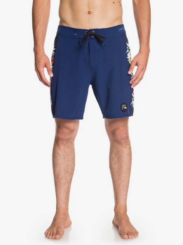 quiksilver, Highline Arch 18" - Board Shorts for Men, MEDIEVAL BLUE (bte6) 0 Highline Arch 18" - Board Shorts for Men Blue EQYBS04077 Quiksilver