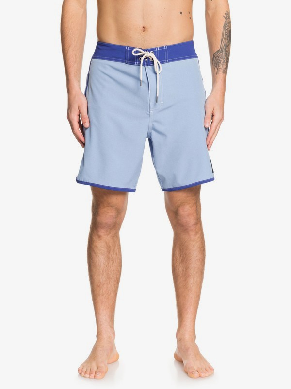 quiksilver, Highline Scallop 18" Boardshorts, BLUE YONDER (bkz0) 0 Highline Scallop 18" Boardshorts Blue EQYBS04081 Quiksilver