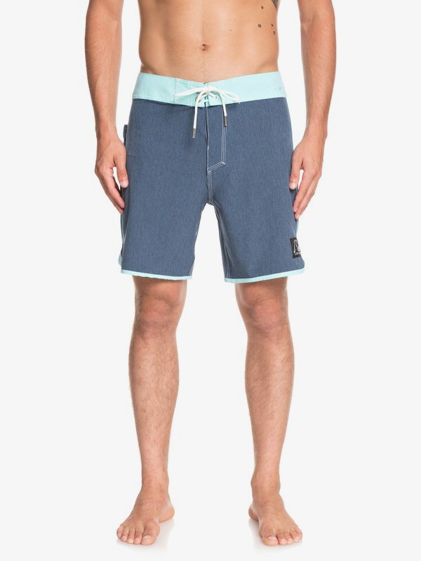 quiksilver, Highline Scallop 18" Boardshorts, SOUTHERN OCEAN (bpb0) 0 Highline Scallop 18" Boardshorts Blue EQYBS04081 Quiksilver