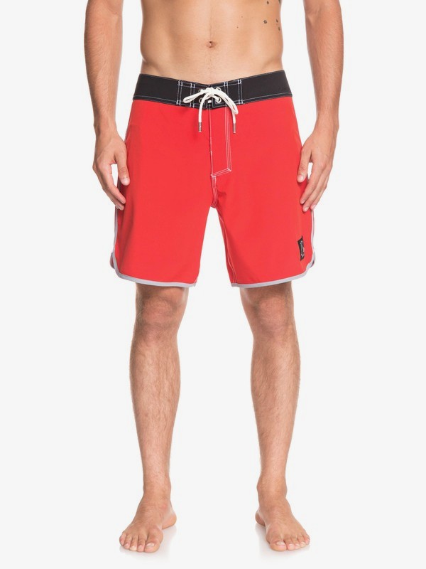 quiksilver, Highline Scallop 18" Boardshorts, HIGH RISK RED (rqc0) 0 Highline Scallop 18" Boardshorts Red EQYBS04081 Quiksilver
