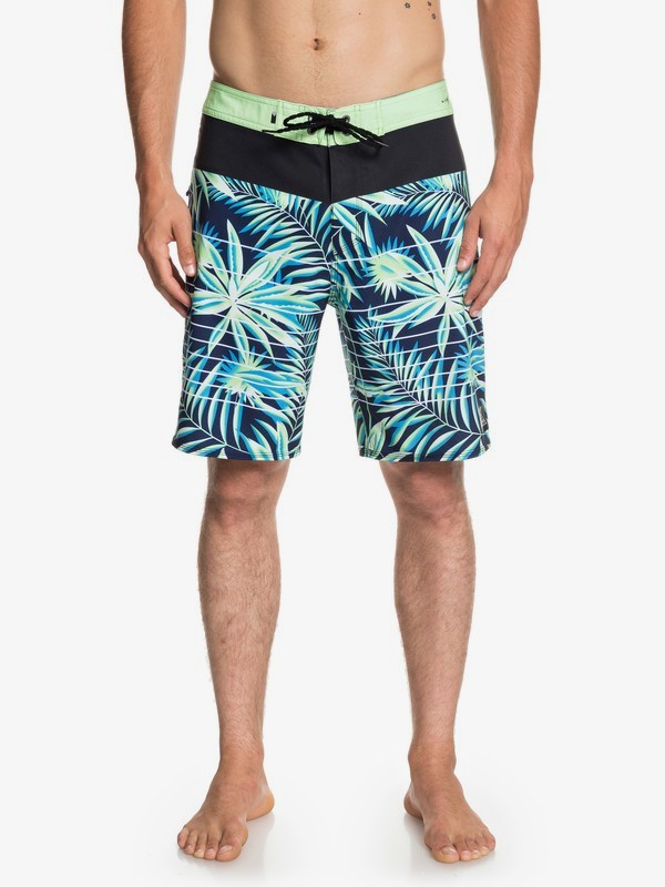 quiksilver, Highline Drained Out 19" - Board Shorts for Men, JADE LIME (gft6) 0 Highline Drained Out 19" - Board Shorts for Men Green EQYBS04082 Quiksilver