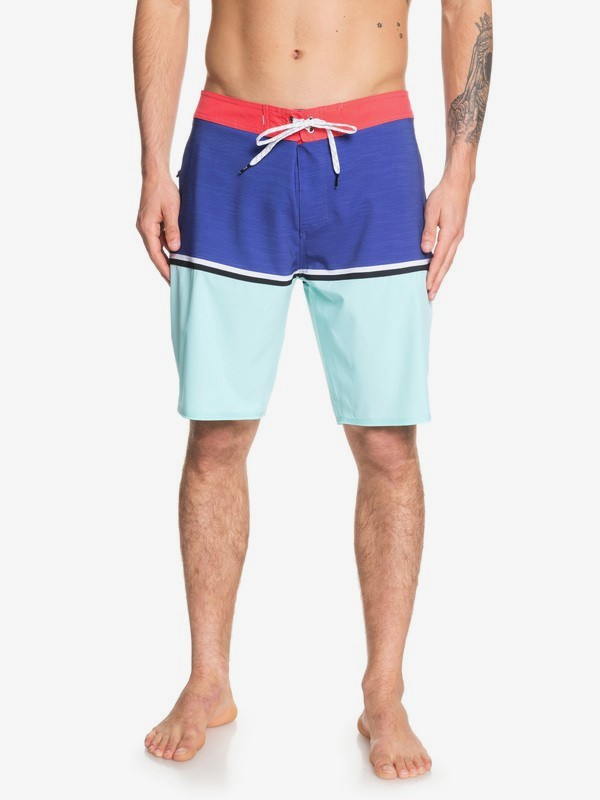 quiksilver, Highline Division 20" Boardshorts, AQUA SPLASH (bzg6) 0 Highline Division 20" Boardshorts Blue EQYBS04083 Quiksilver