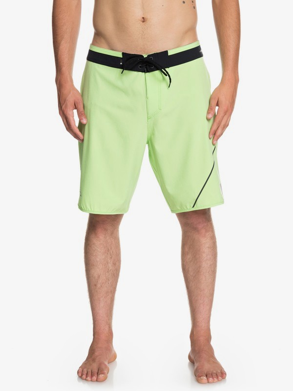 quiksilver, Highline New Wave 20" - Board Shorts for Men, JADE LIME (gft0) 0 Highline New Wave 20" - Board Shorts for Men Green EQYBS04088 Quiksilver