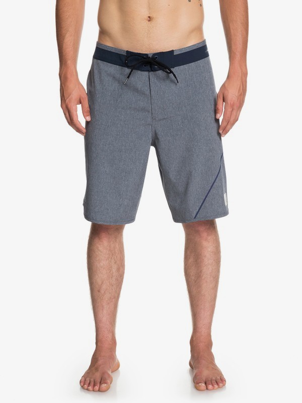 quiksilver, Бордшорты Highline New Wave 20", IRON GATE (kzm0) 0 Бордшорты Highline New Wave 20" Черный EQYBS04088 Quiksilver