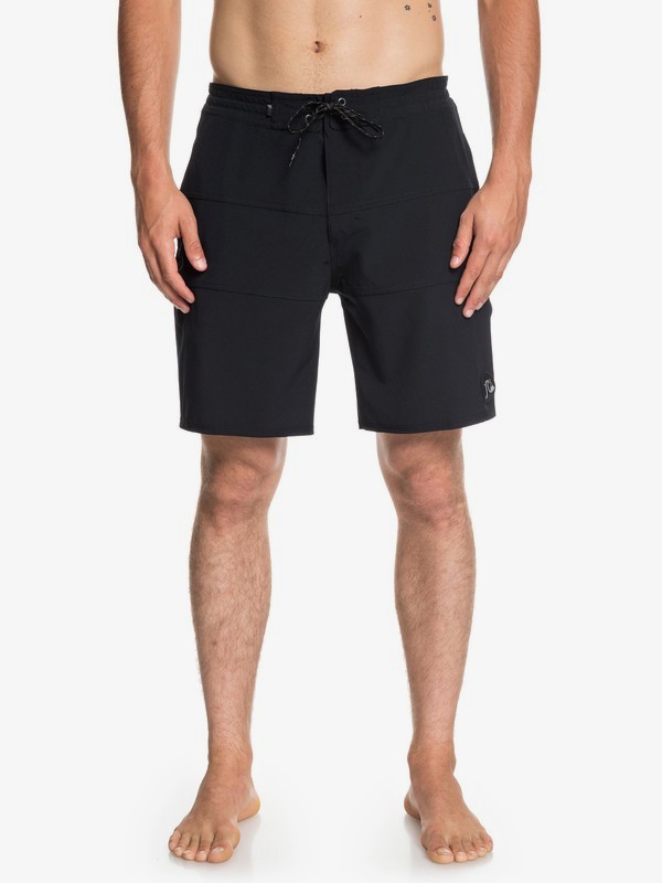 quiksilver, Baja 19" Beachshorts, BLACK (kvj0) 0 Baja 19" Beachshorts Black EQYBS04104 Quiksilver
