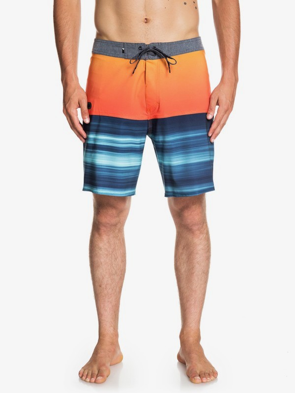 quiksilver, Бордшорты Highline Hold Down 18", TIGER ORANGE (nme6) 0 Бордшорты Highline Hold Down 18" Оранжевый EQYBS04111 Quiksilver