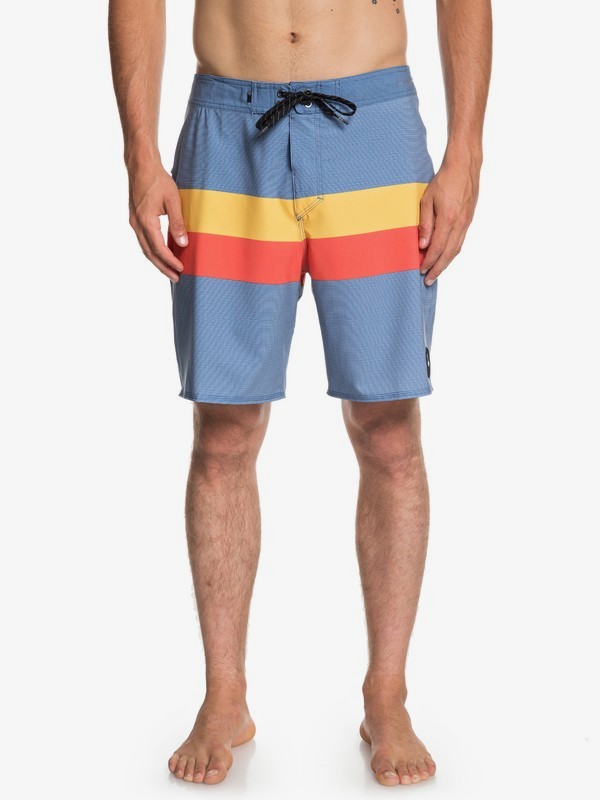 quiksilver, Highline Seasons 18" - Boardshorts para Hombre, STELLAR (bnt6) 0 Highline Seasons 18" - Boardshorts para Hombre Azul EQYBS04114 Quiksilver