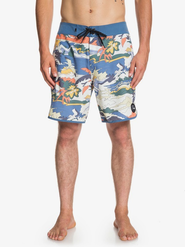 quiksilver, Highline Feelin Fine 18" - Boardshort pour Homme, STELLAR (bnt6) 0 Highline Feelin Fine 18" - Boardshort pour Homme Bleu EQYBS04116 Quiksilver
