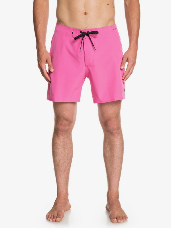 quiksilver, Бордшорты Highline Kaimana 16", CARMINE ROSE (mjq0) 0 Бордшорты Highline Kaimana 16" Розовый EQYBS04117 Quiksilver