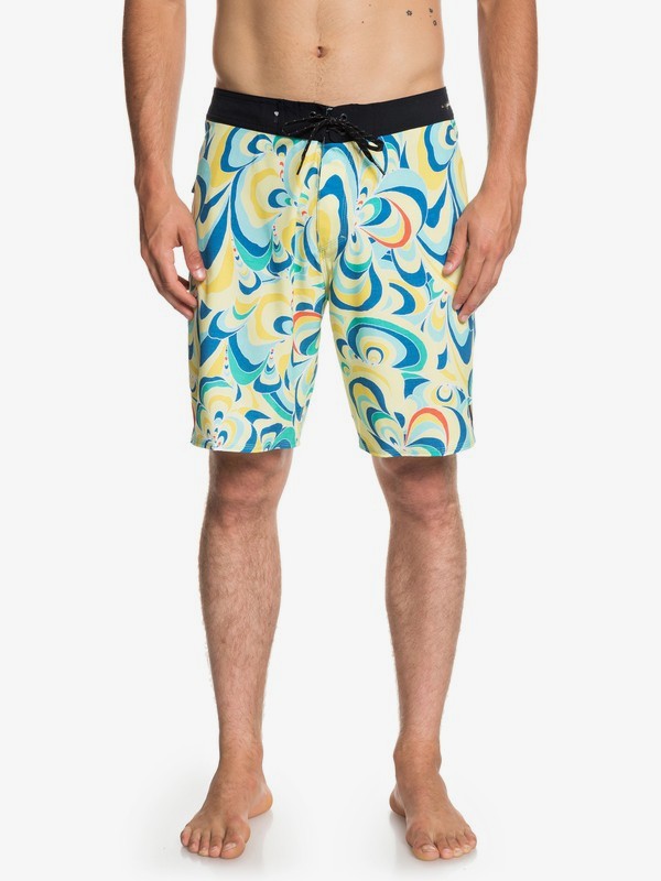 quiksilver, Boardshorts Highline Voodoo 19", YELLOW IRIS (yzj6) 0 Boardshorts Highline Voodoo 19" Amarillo EQYBS04120 Quiksilver
