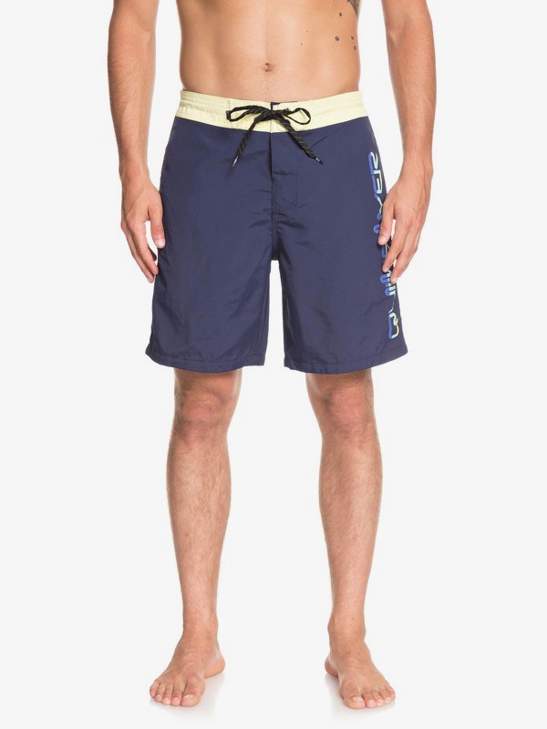 quiksilver, Omni 18" Beachshorts, MEDIEVAL BLUE (bte0) 0 Omni 18" Beachshorts Blue EQYBS04128 Quiksilver