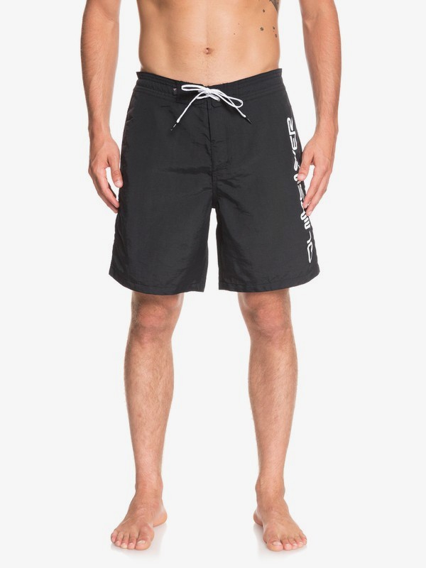 quiksilver, Omni 18" - Short-Bañador para Hombre, BLACK (kvj0) 0 Omni 18" - Short-Bañador para Hombre Negro EQYBS04128 Quiksilver