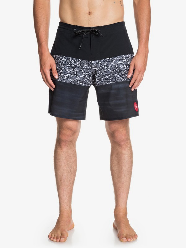 quiksilver, Acid Sun 18" Beachshorts, BLACK (kvj6) 0 Acid Sun 18" Beachshorts Black EQYBS04129 Quiksilver