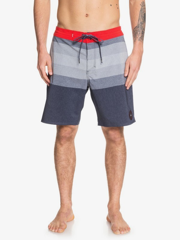 quiksilver, Vista 19" Beachshorts, NAVY BLAZER HEATHER (byjh) 0 Vista 19" Beachshorts Blue EQYBS04139 Quiksilver