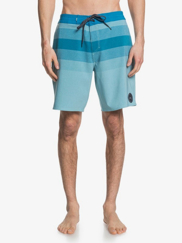 quiksilver, Vista 19" Beachshorts, AQUA SPLASH HEATHER (bzgh) 0 Vista 19" Beachshorts Blue EQYBS04139 Quiksilver