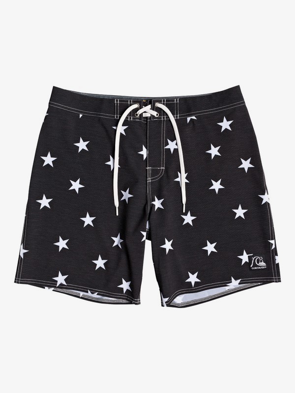 quiksilver, Echo Beach Star 18" Boardshorts, BLACK (kvj6) 0 Echo Beach Star 18" Boardshorts Black EQYBS04142 Quiksilver