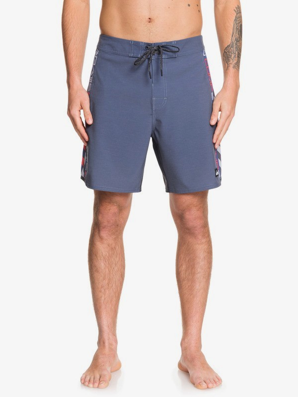 quiksilver, St Comp 18" - Board Shorts for Men, VINTAGE INDIGO (byl6) 0 St Comp 18" - Board Shorts for Men Blue EQYBS04144 Quiksilver