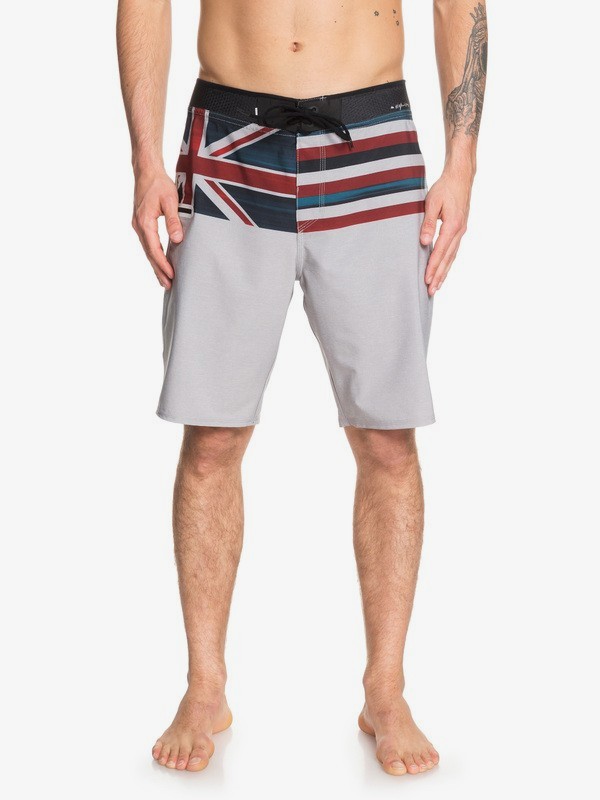 quiksilver, Highline Blackout Hawaii 20" Boardshorts, SLEET (szp6) 0 Highline Blackout Hawaii 20" Boardshorts Grey EQYBS04148 Quiksilver