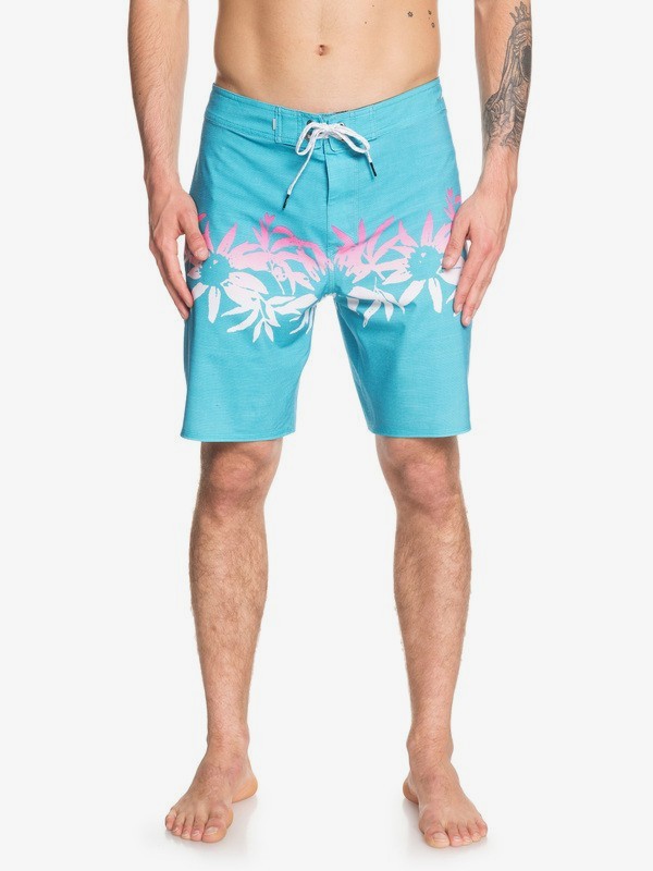 quiksilver, Highline Choppa 19" Boardshorts, TURQUOISE (bly6) 0 Highline Choppa 19" Boardshorts Blue EQYBS04150 Quiksilver