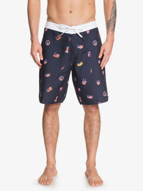 quiksilver, Boardshorts- Hot Dog Everyday de 20", NAVY BLAZER (byj6) 0 Boardshorts- Hot Dog Everyday de 20" Azul EQYBS04158 Quiksilver
