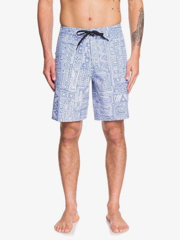 quiksilver, Highline Voodoo 19" Boardshorts, BLUE YONDER (bkz6) 0 Highline Voodoo 19" Boardshorts Blue EQYBS04213 Quiksilver