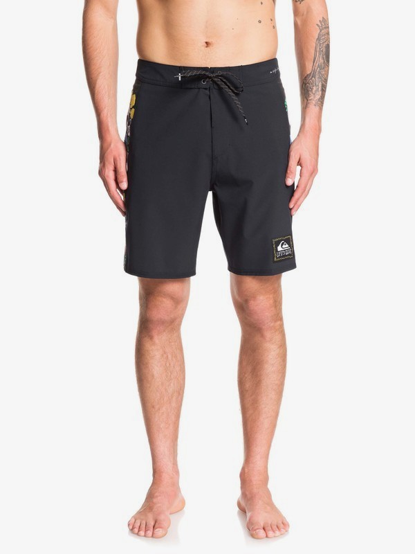 quiksilver, Highline Skull Chain 18" - Board Shorts, BLACK (kvj0) 0 Highline Skull Chain 18" - Board Shorts Black EQYBS04219 Quiksilver