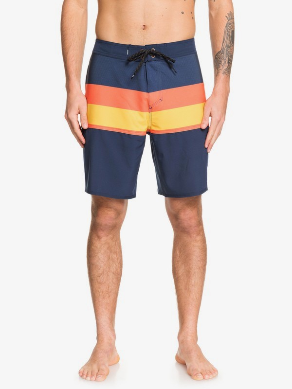 quiksilver, Highline Seasons 19" - Board Shorts, MOONLIT OCEAN (byk6) 0 Highline Seasons 19" - Board Shorts Blue EQYBS04237 Quiksilver